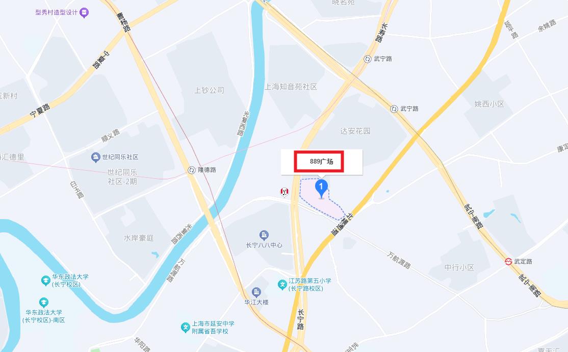 悦达889广场交通区位图